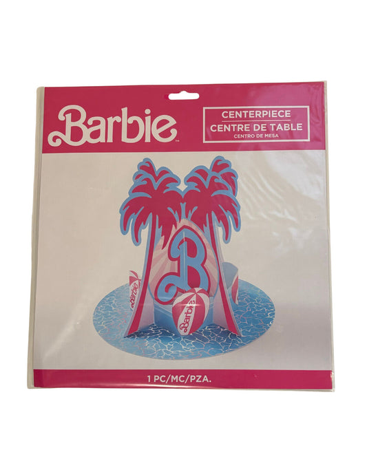 Amscam Barbie Party Centerpiece 10 inch, 1 Base 12 inch