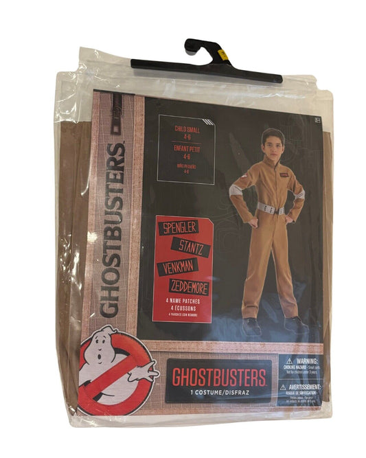 Ghostbusters Halloween Costume Cosplay Licensed Child Medium 8-10 New
